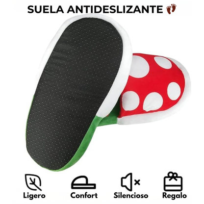 Pantuflas Planta Carnívora para Fans del Gaming
